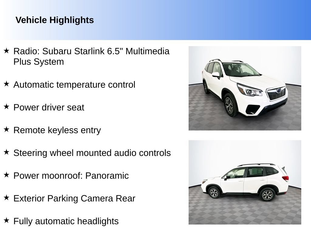 Used 2020 Subaru Forester Premium AWD/4WD video 2