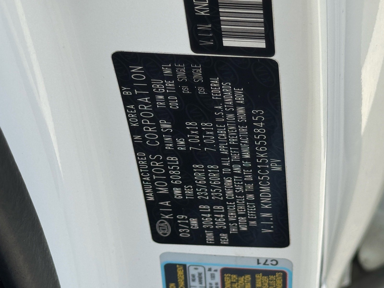 Used 2019 Kia Sedona SX image 33