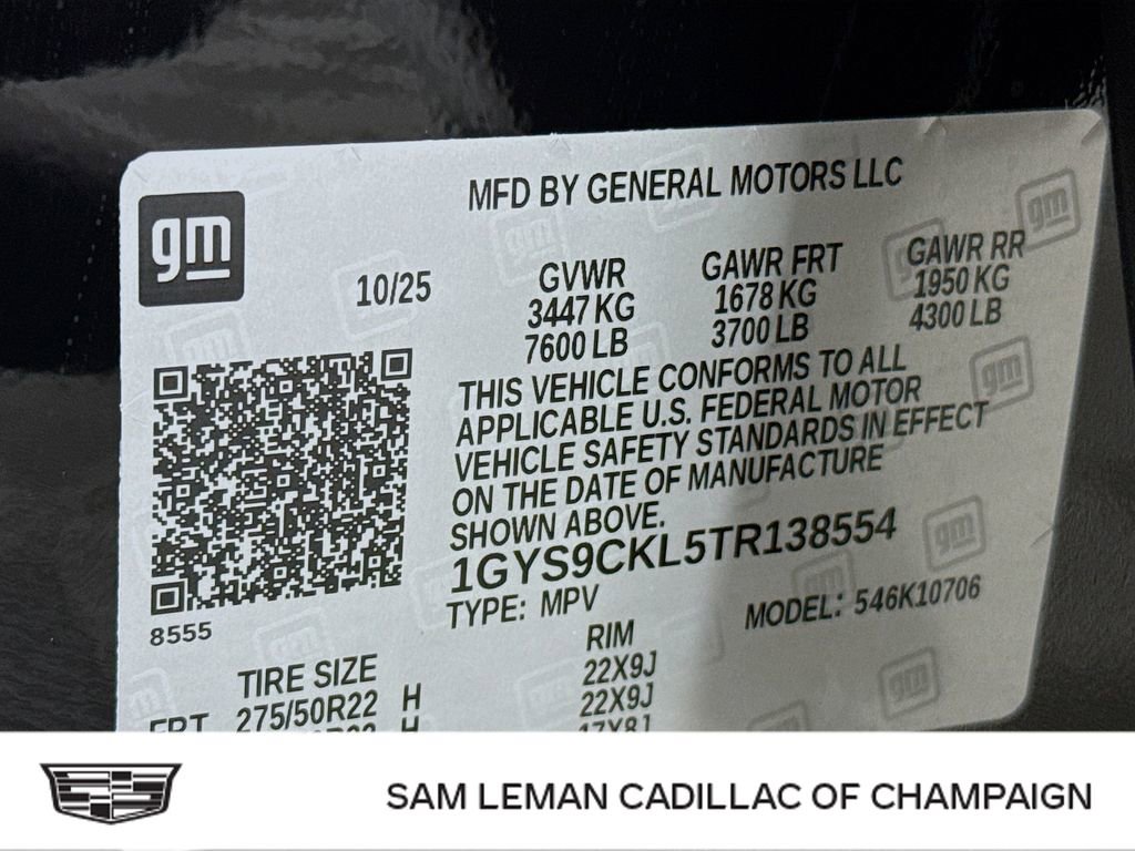 New 2026 Cadillac Escalade Luxury w/ Touring Package image 36