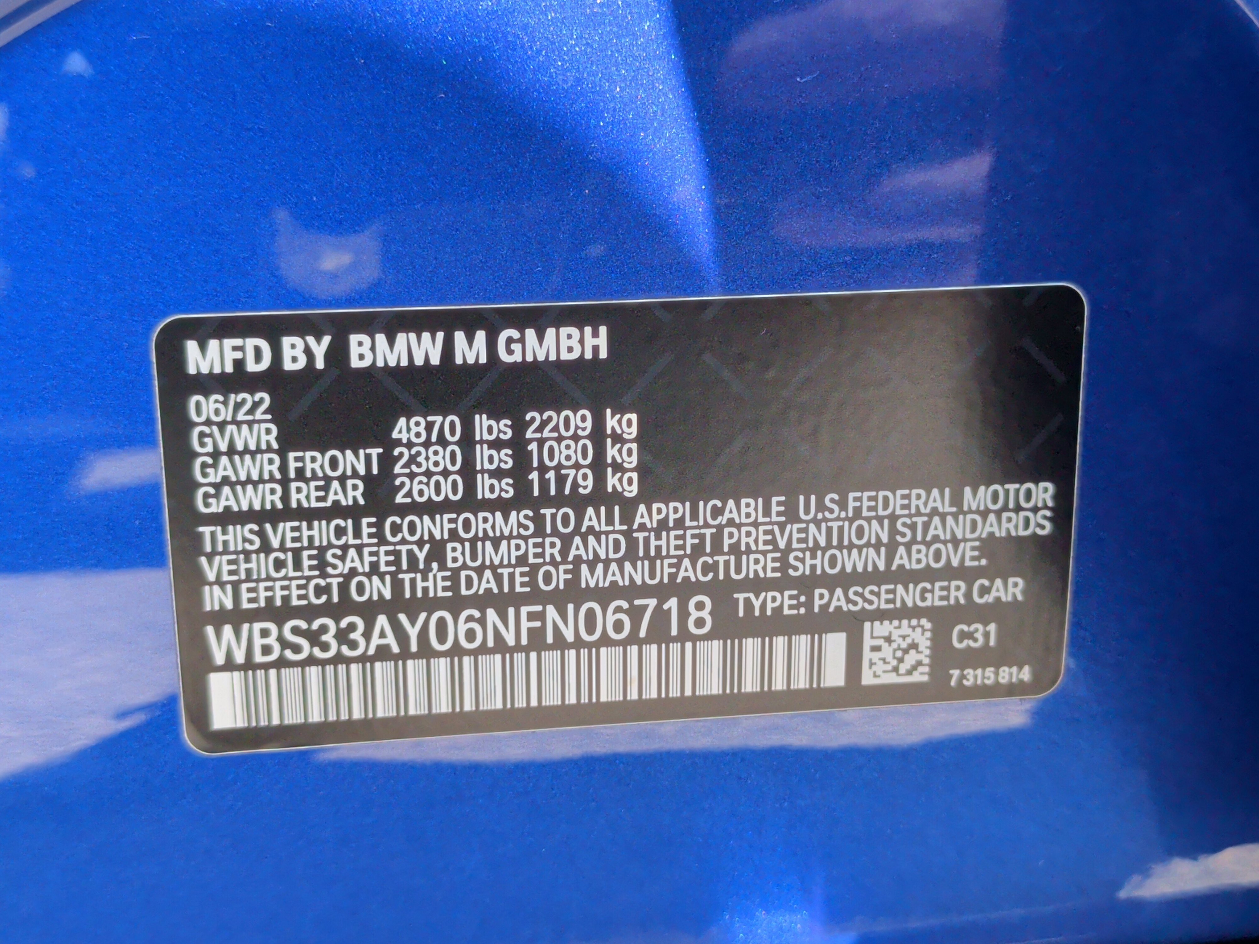 Used 2022 BMW M3 Competition image 42