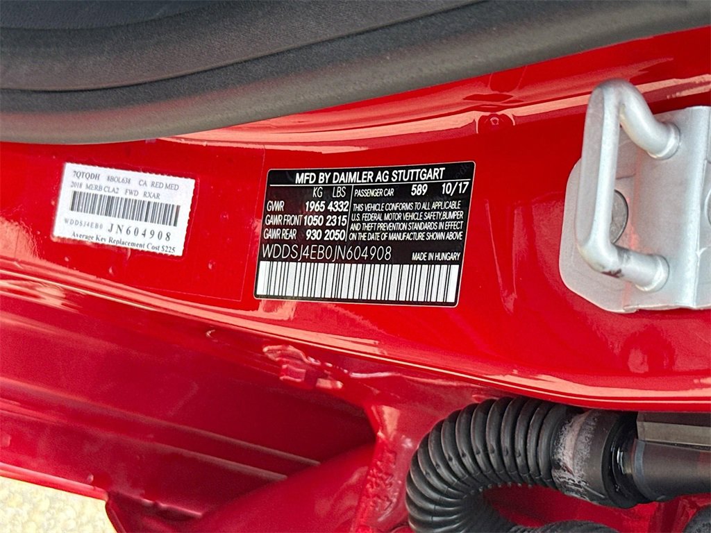 Used 2018 Mercedes-Benz CLA 250 image 34