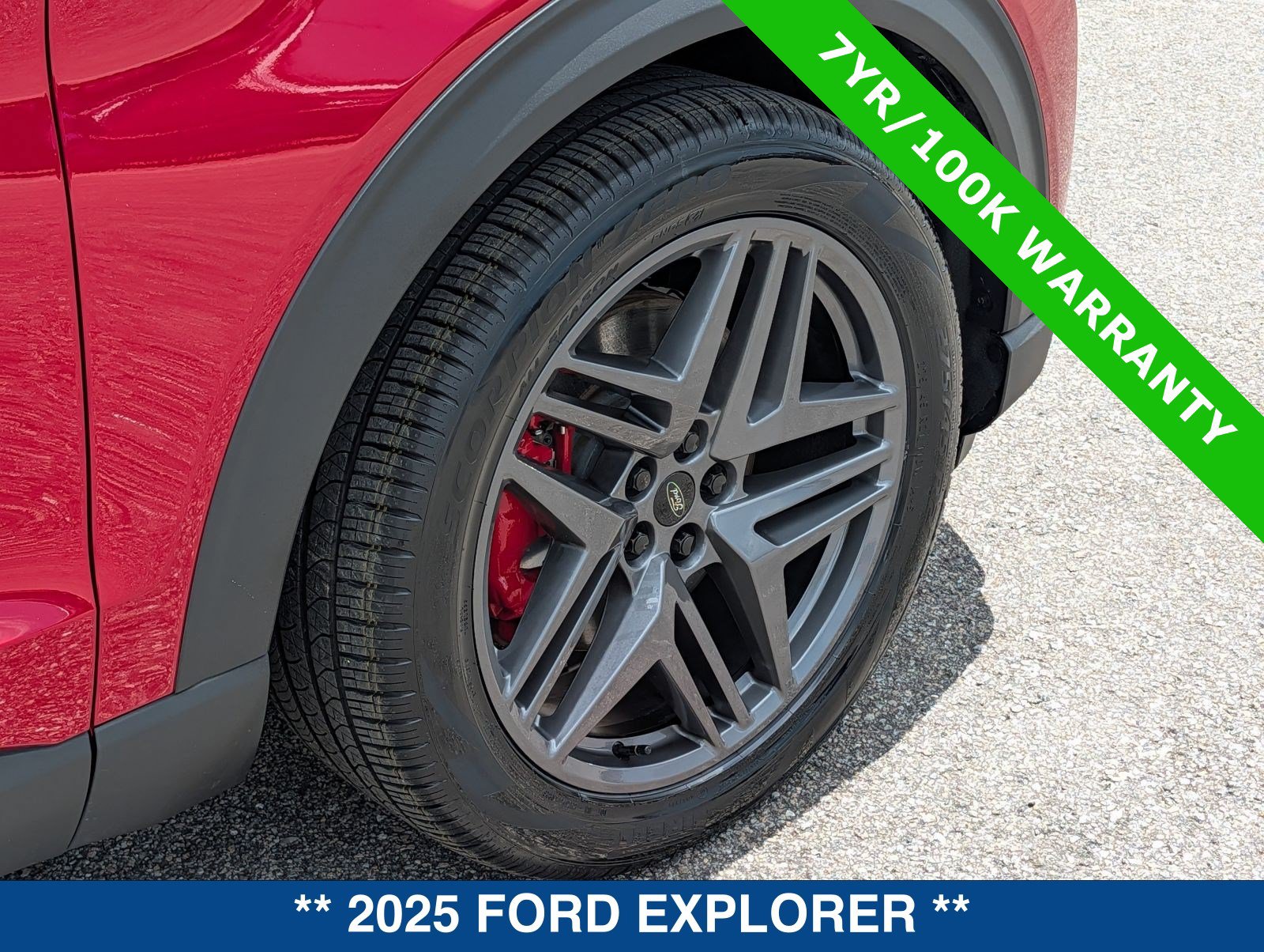 Certified 2025 Ford Explorer ST w/ Sun And Sound Package AWD/4WD image 13