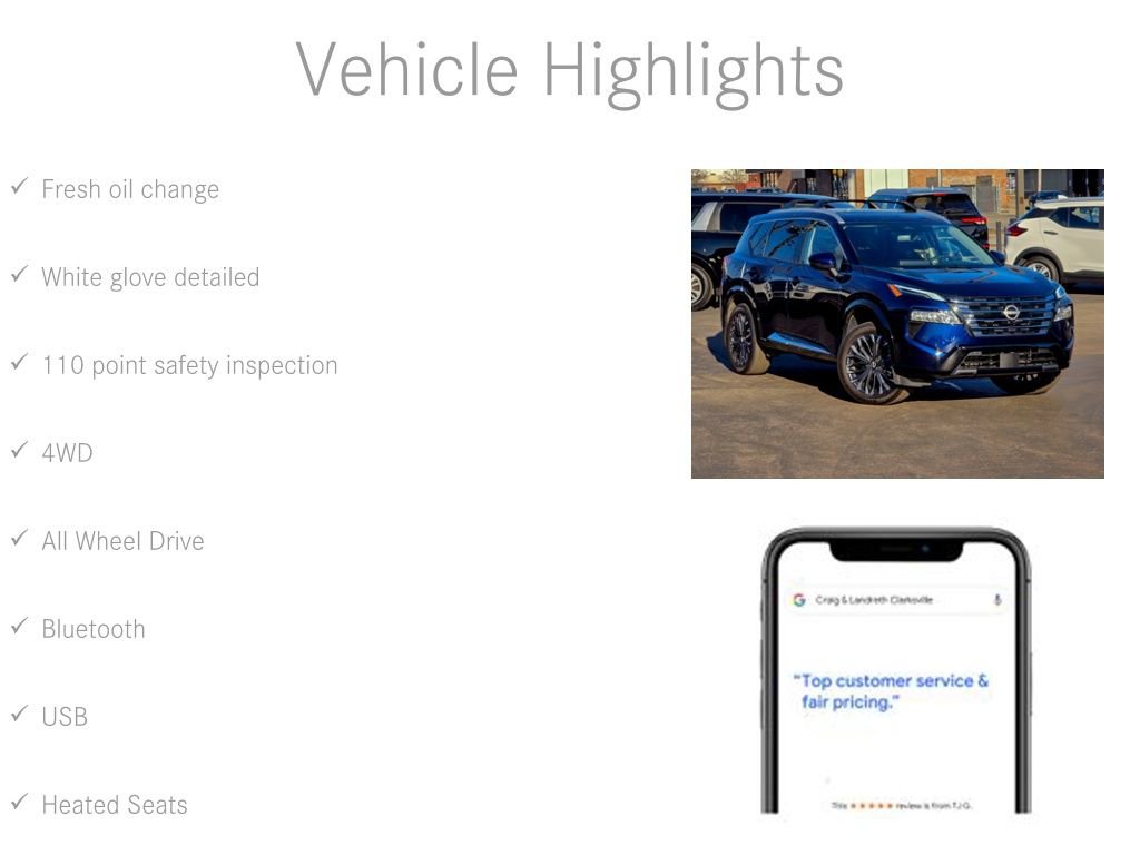 Used 2025 Nissan Rogue Platinum w/ Platinum Premium Package image 6