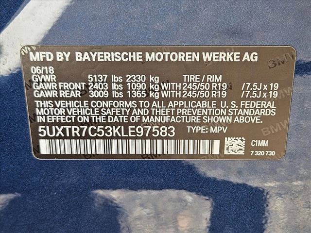 Used 2019 BMW X3 sDrive30i w/ Executive Package RWD image 29