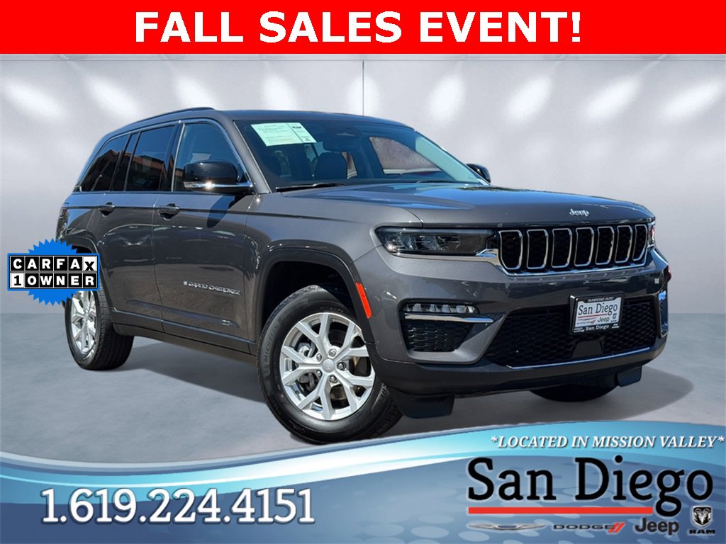 Certified 2023 Jeep Grand Cherokee Limited