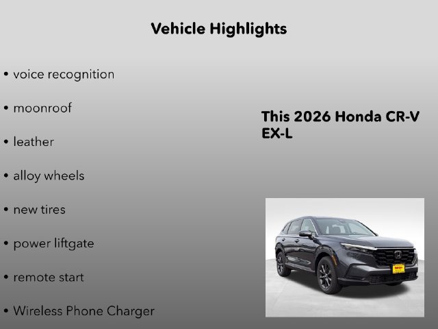 New 2026 Honda CR-V EX-L image 15