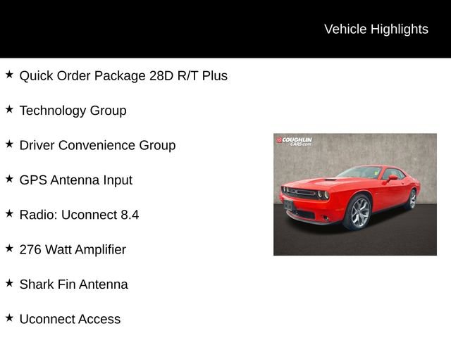 Used 2016 Dodge Challenger R/T Plus RWD image 2