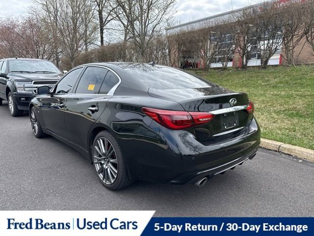 Used 2020 INFINITI Q50 Red Sport 400 image 4