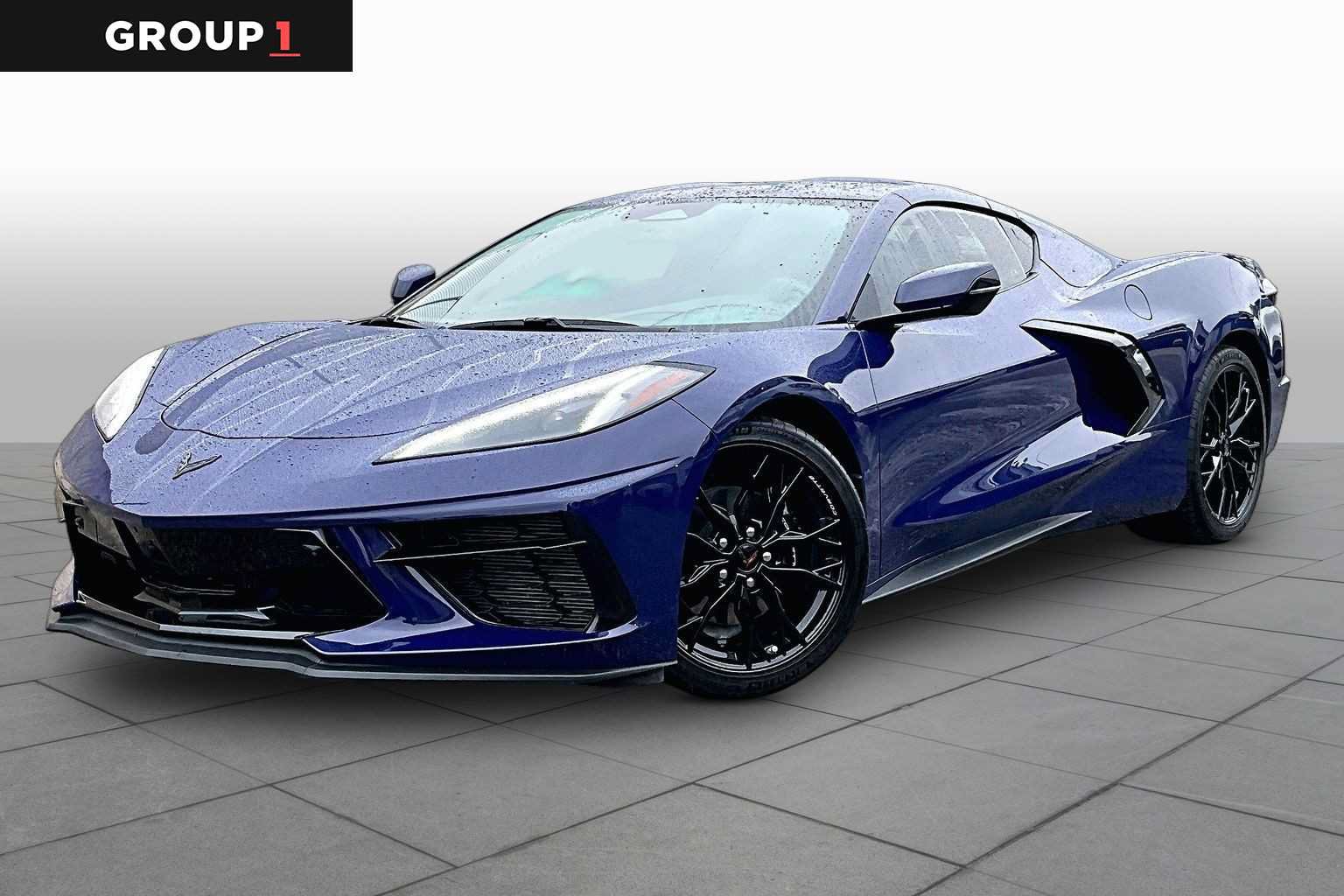 Used 2025 Chevrolet Corvette Stingray Preferred Cpe w/ Battery Protection Package RWD image 1