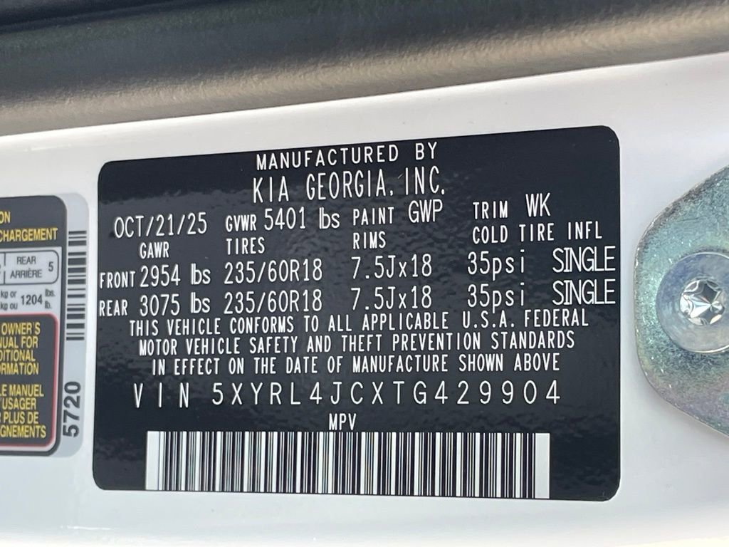 New 2026 Kia Sorento S image 33