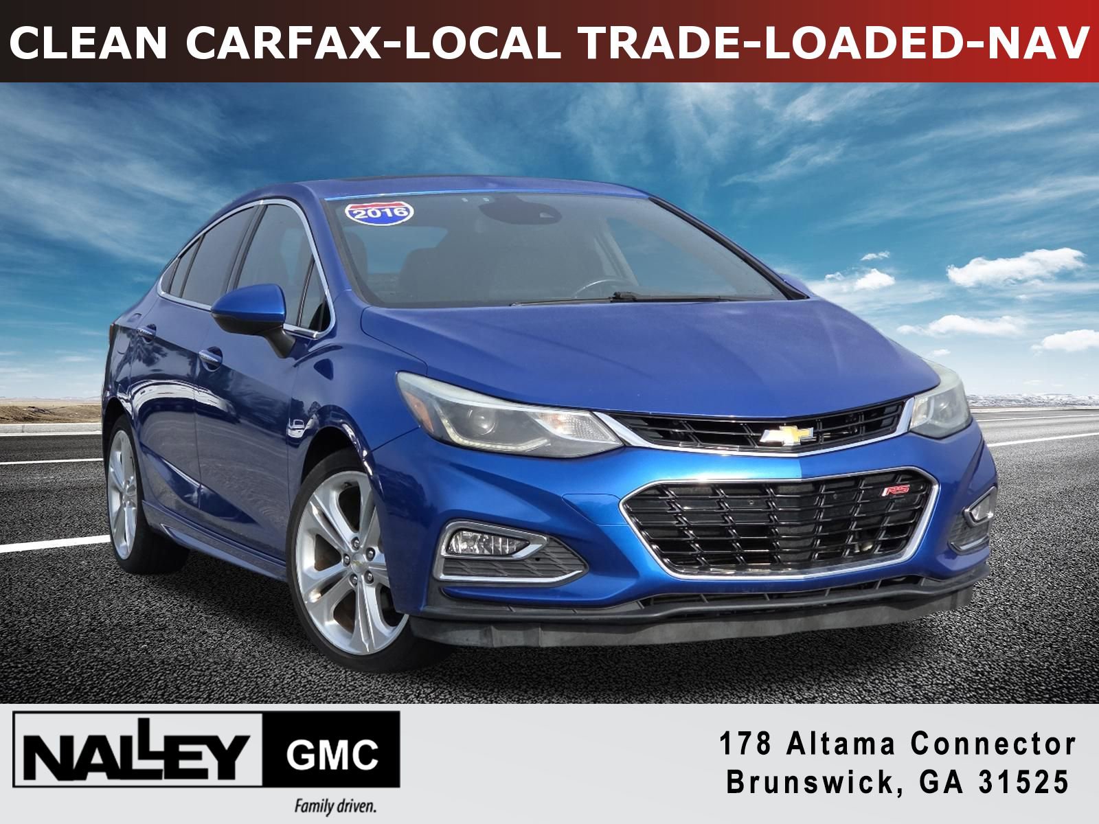 Used 2016 Chevrolet Cruze Premier w/ Premier True North Edition
