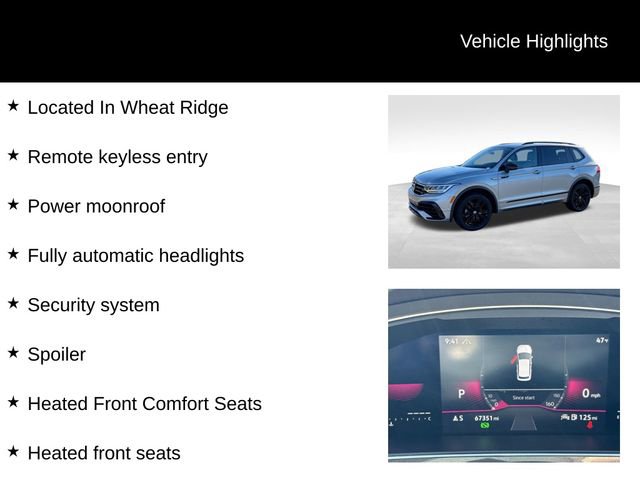 Used 2022 Volkswagen Tiguan SE R-Line AWD/4WD image 7