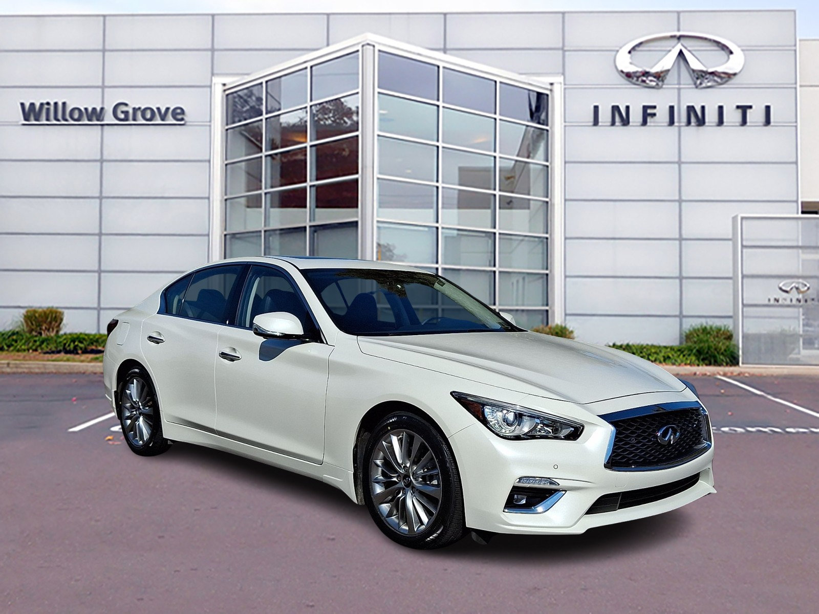 Certified 2023 INFINITI Q50 Luxe w/ Cargo Package AWD/4WD image 1