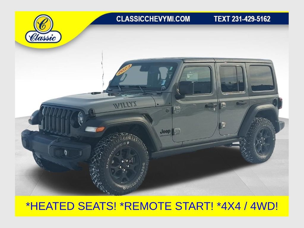 Used 2023 Jeep Wrangler Willys image 1