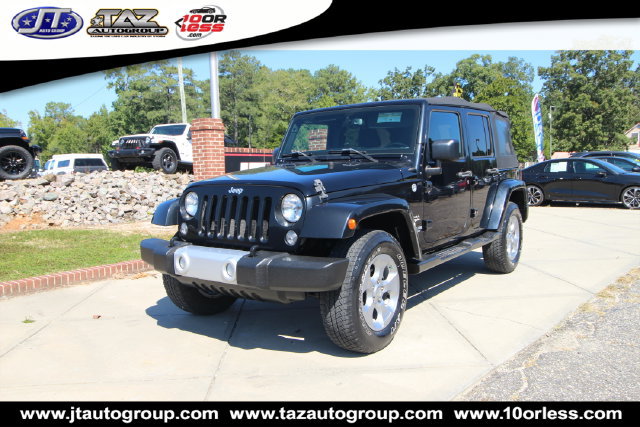 Used 2015 Jeep Wrangler Unlimited Sahara AWD/4WD image 3