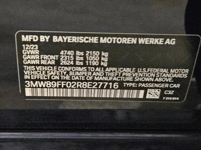 Used 2024 BMW 330i xDrive Sedan w/ M Sport Package AWD/4WD image 15
