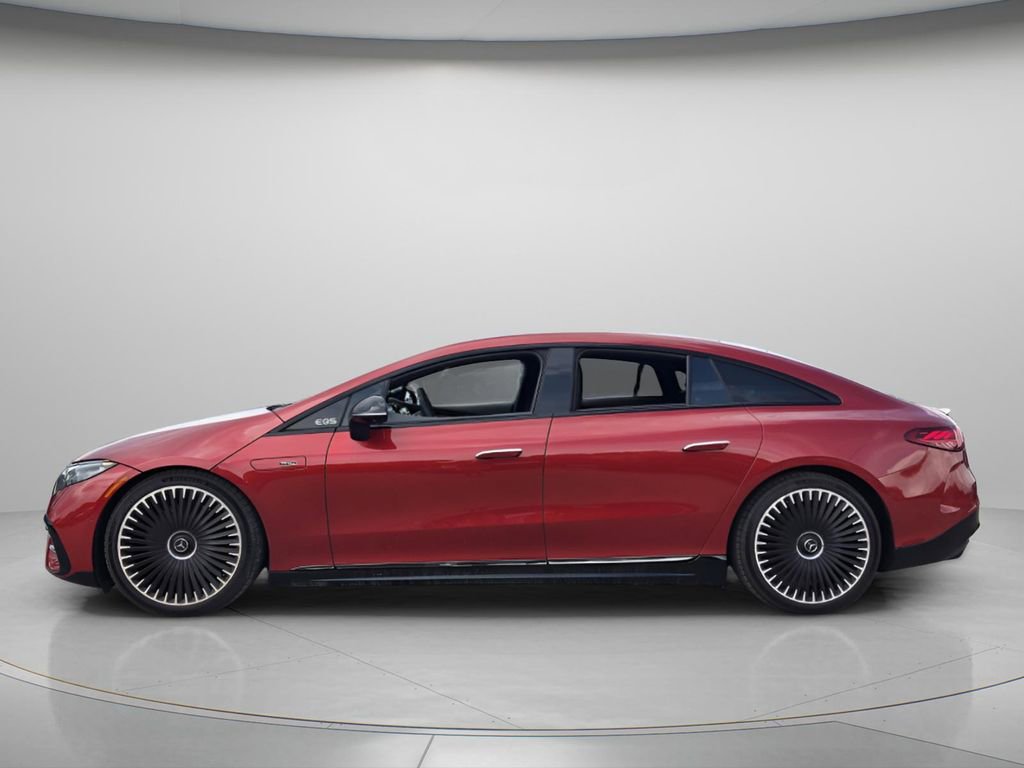 Used 2022 Mercedes-Benz EQS AMG 4MATIC w/ Exclusive Trim Package image 3