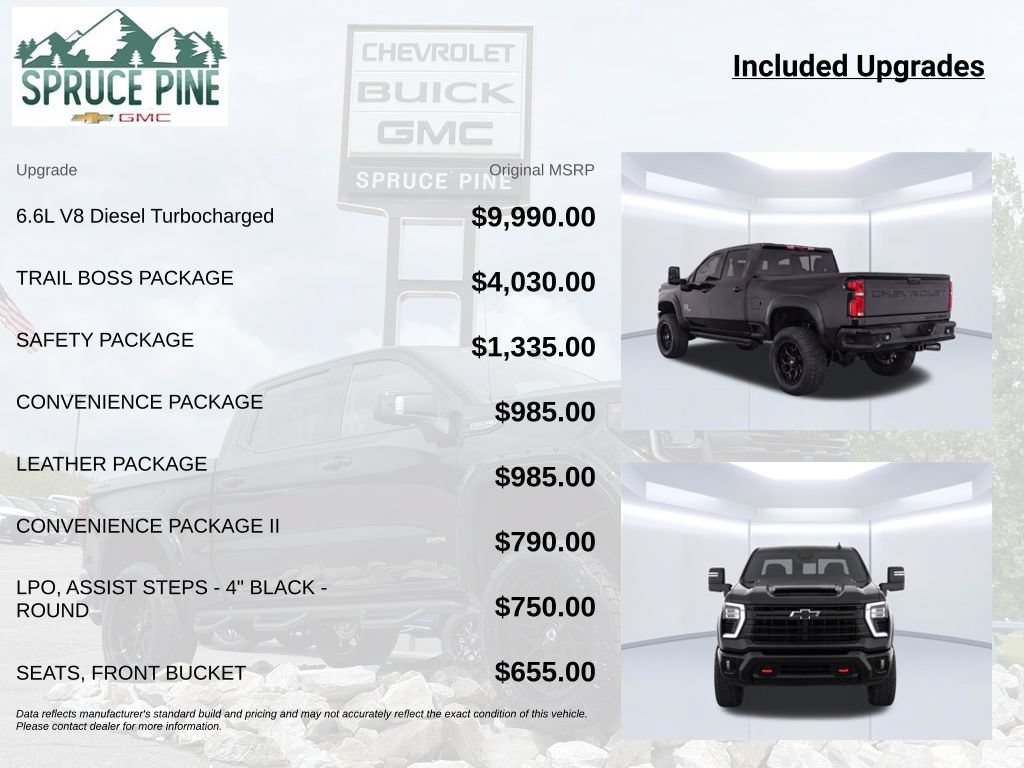 New 2026 Chevrolet Silverado 2500 LT w/ Trail Boss Package AWD/4WD image 9