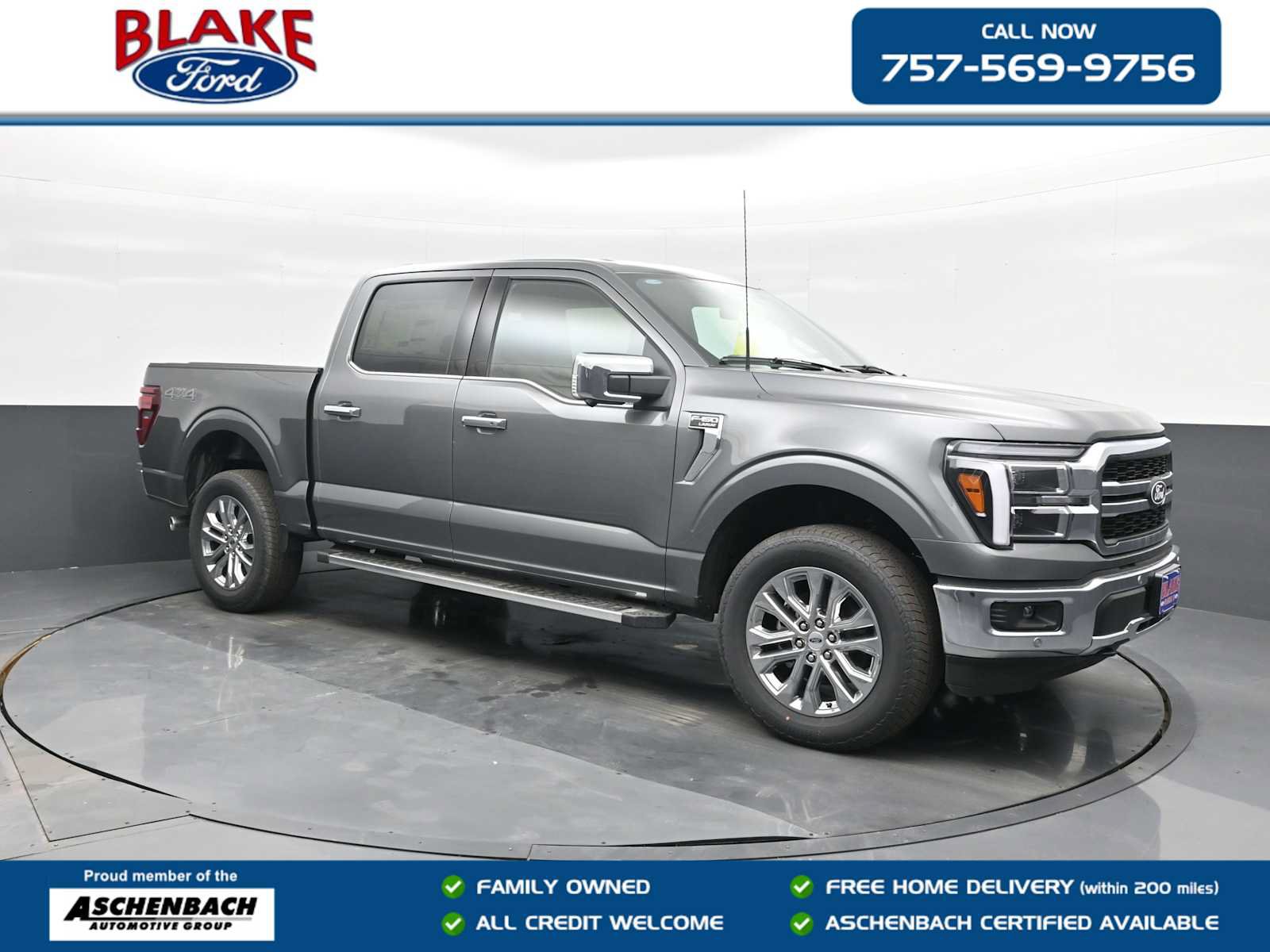 New 2026 Ford F150 Lariat w/ Equipment Group 501A Mid