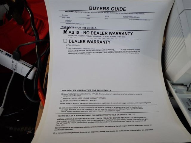 Used 2018 Chrysler 300 C w/ Sun, Sound & Nav Package image 36