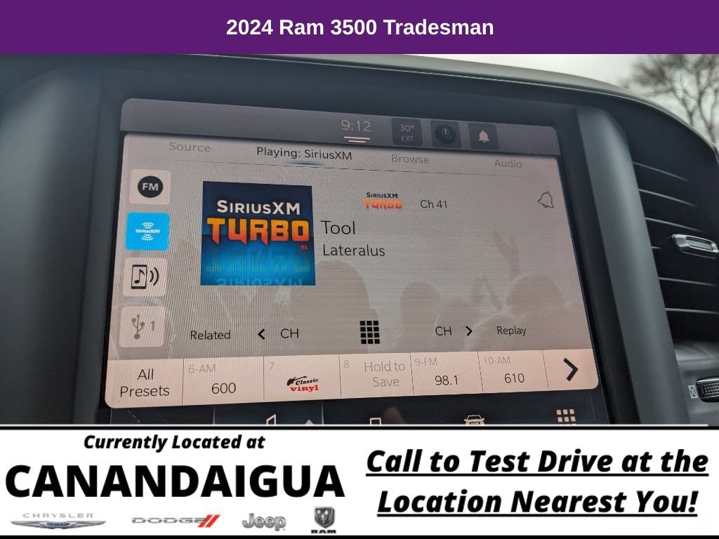New 2024 RAM 3500 Tradesman w/ Chrome Appearance Group AWD/4WD image 25