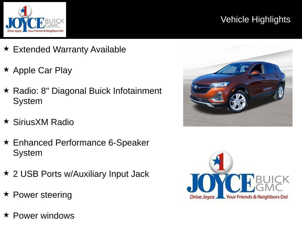 Certified 2021 Buick Encore GX Preferred image 25