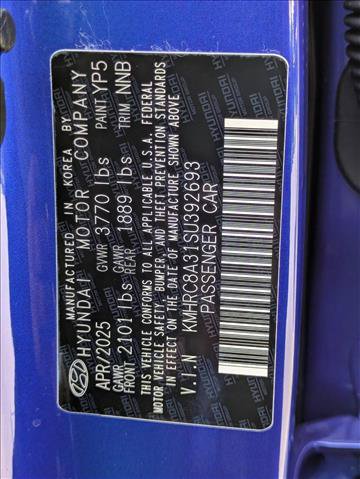 New 2025 Hyundai Venue Limited FWD image 20