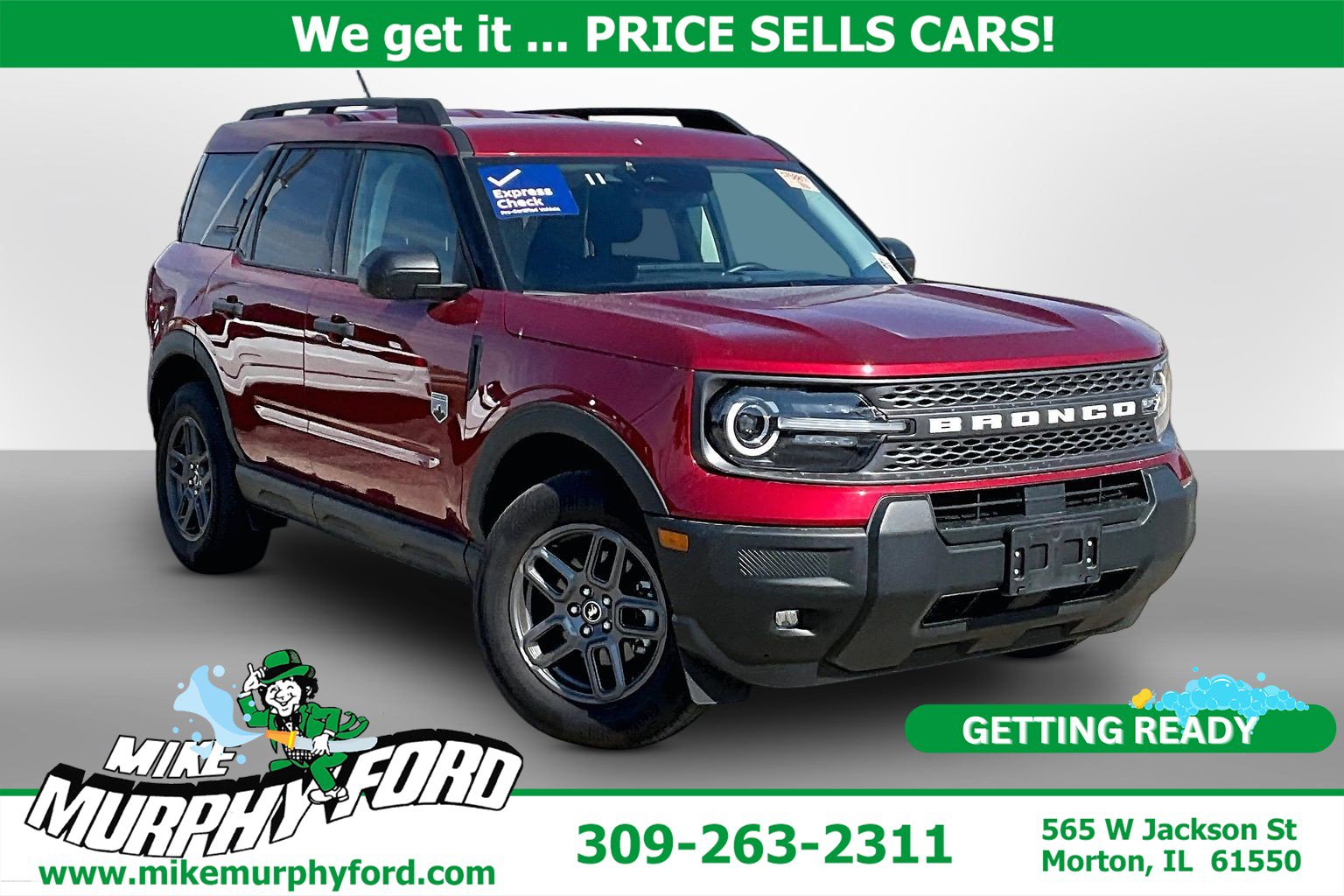 Used 2025 Ford Bronco Sport Big Bend w/ Convenience Package AWD/4WD image 1