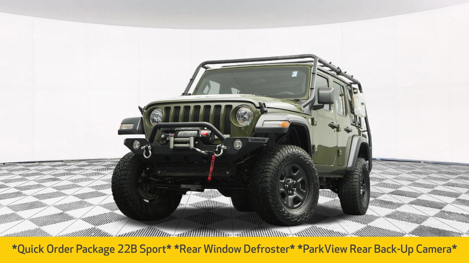 Used 2021 Jeep Wrangler Unlimited Sport AWD/4WD image 2