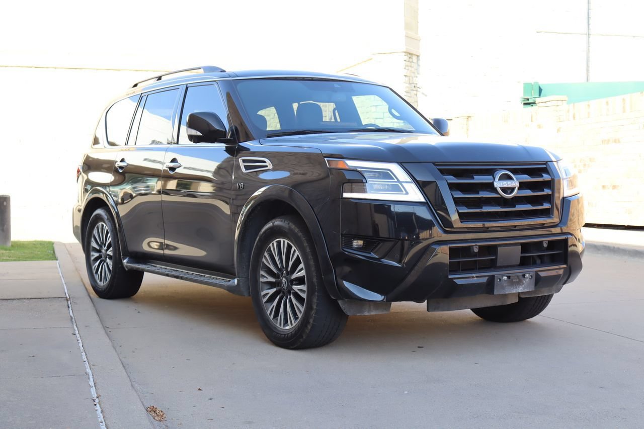 Used 2022 Nissan Armada SL w/ Midnight Edition Package RWD image 2