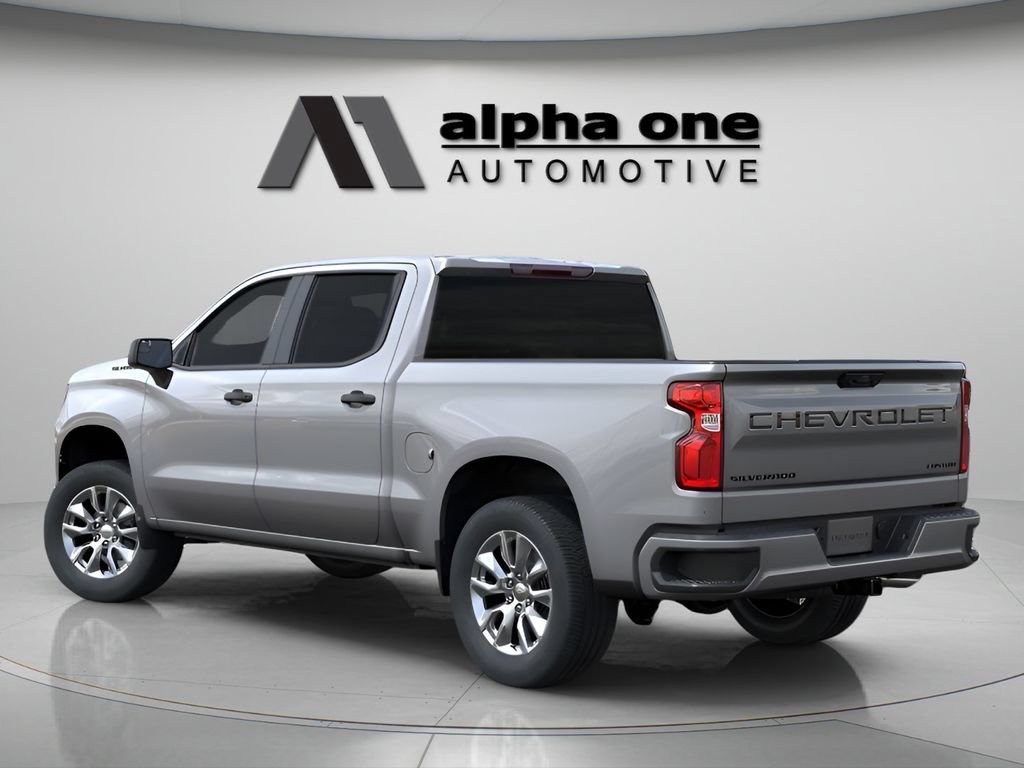 New 2026 Chevrolet Silverado 1500 Custom w/ LPO, Dark Essentials Package RWD image 3