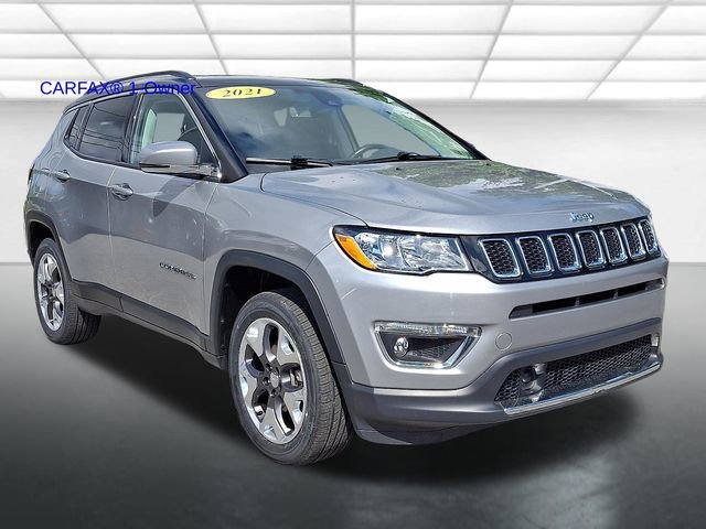 Used 2021 Jeep Compass Limited w/ Sun and Sound Group AWD/4WD image 1