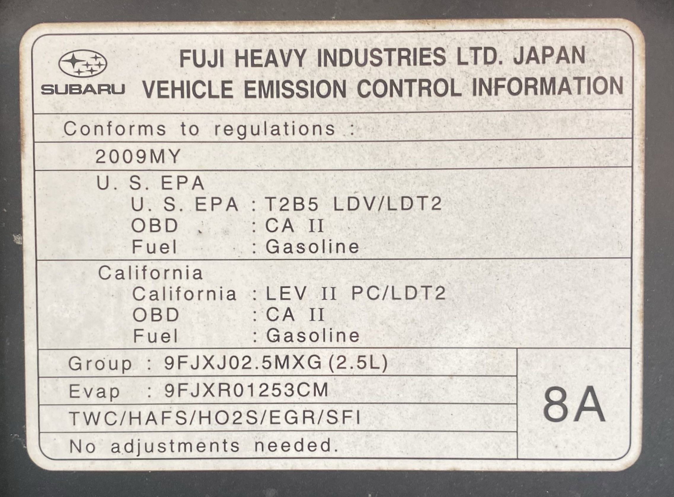 Used 2009 Subaru Impreza 2.5i Premium image 27