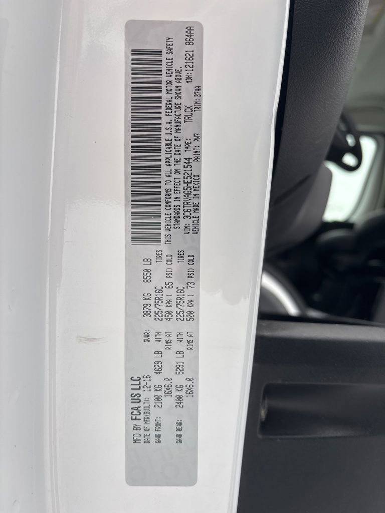 Used 2017 RAM ProMaster 1500 image 28