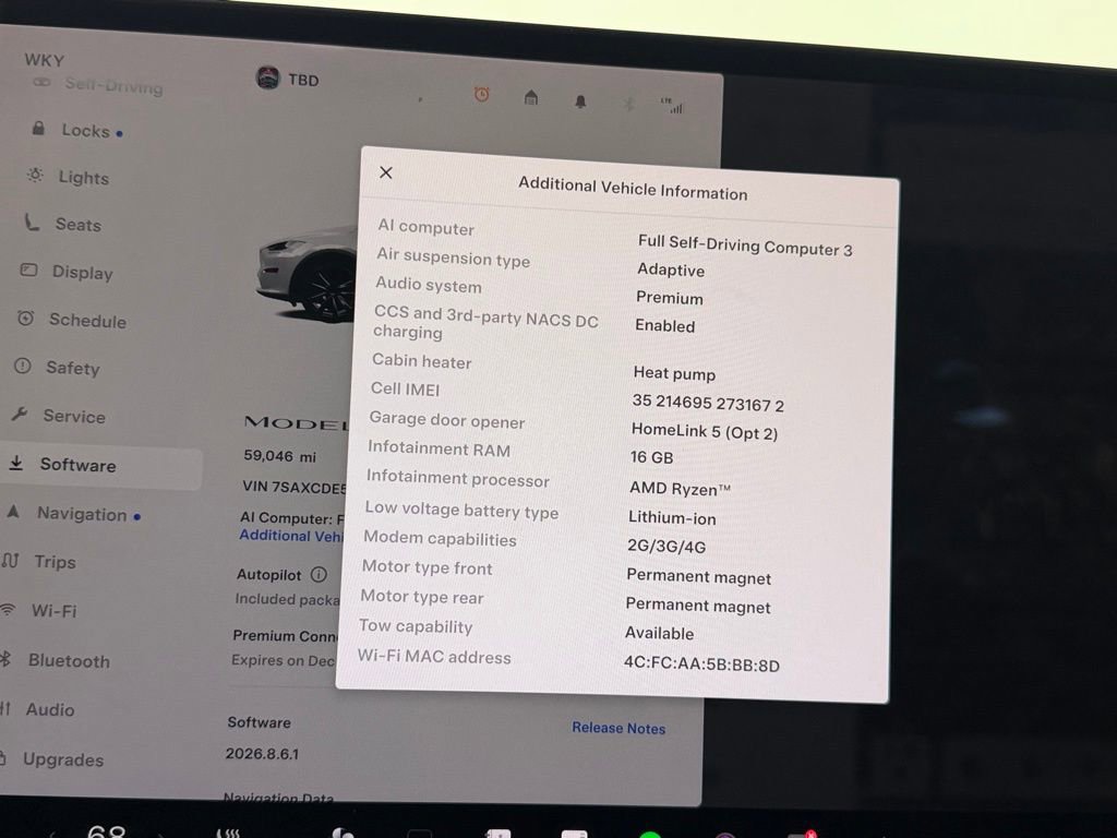 Used 2022 Tesla Model X Plaid AWD/4WD image 16