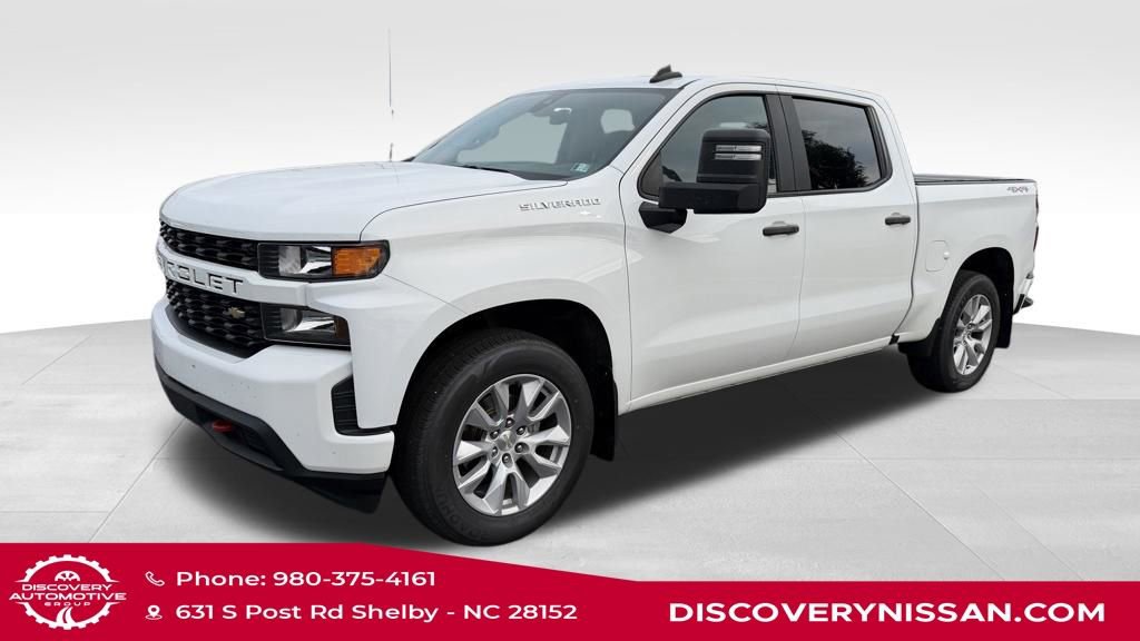 Used 2021 Chevrolet Silverado 1500 Custom w/ Custom Max Trailering Package AWD/4WD image 1