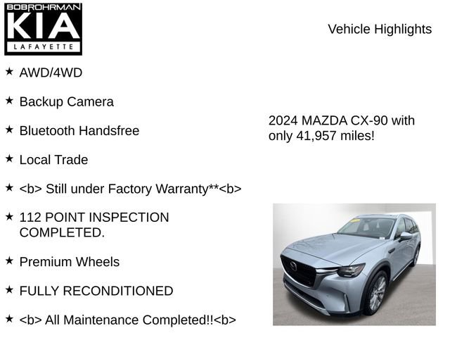 Used 2024 MAZDA CX-90 3.3 Turbo w/ Premium Package image 7