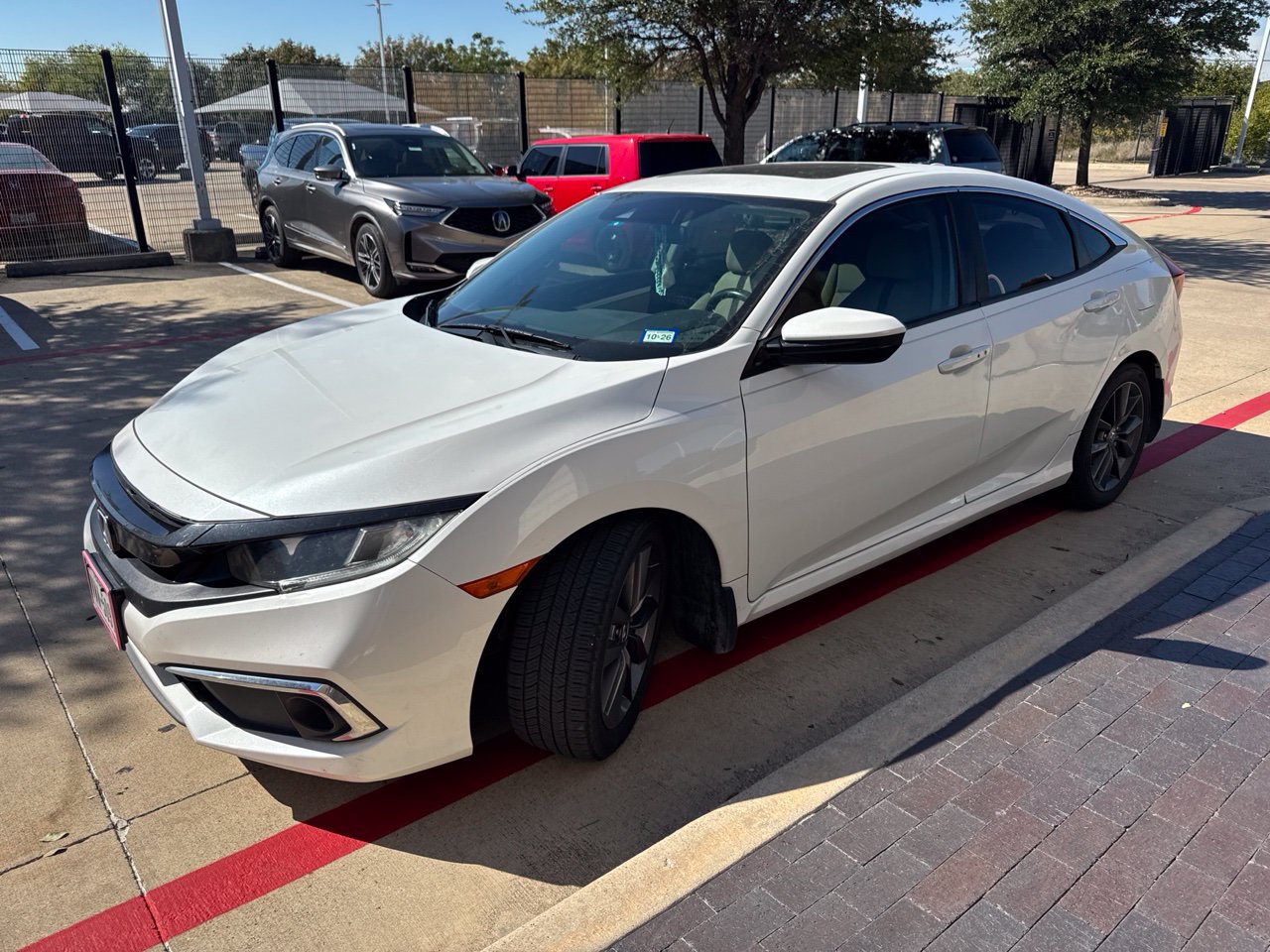 Used 2020 Honda Civic EX image 1