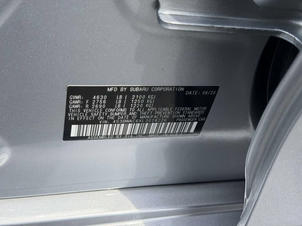 Used 2020 Subaru Legacy Premium w/ Popular Package #1 AWD/4WD image 27