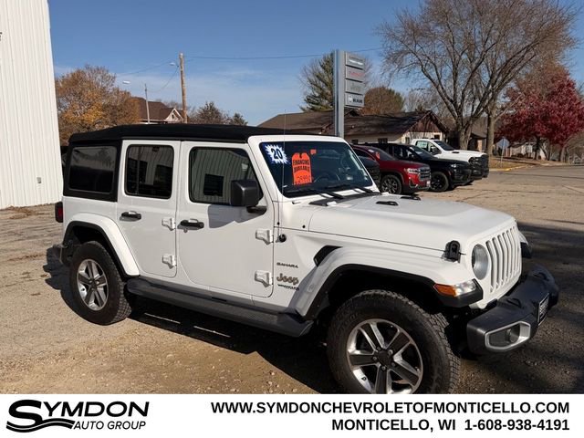 Used 2020 Jeep Wrangler Unlimited Sahara image 1