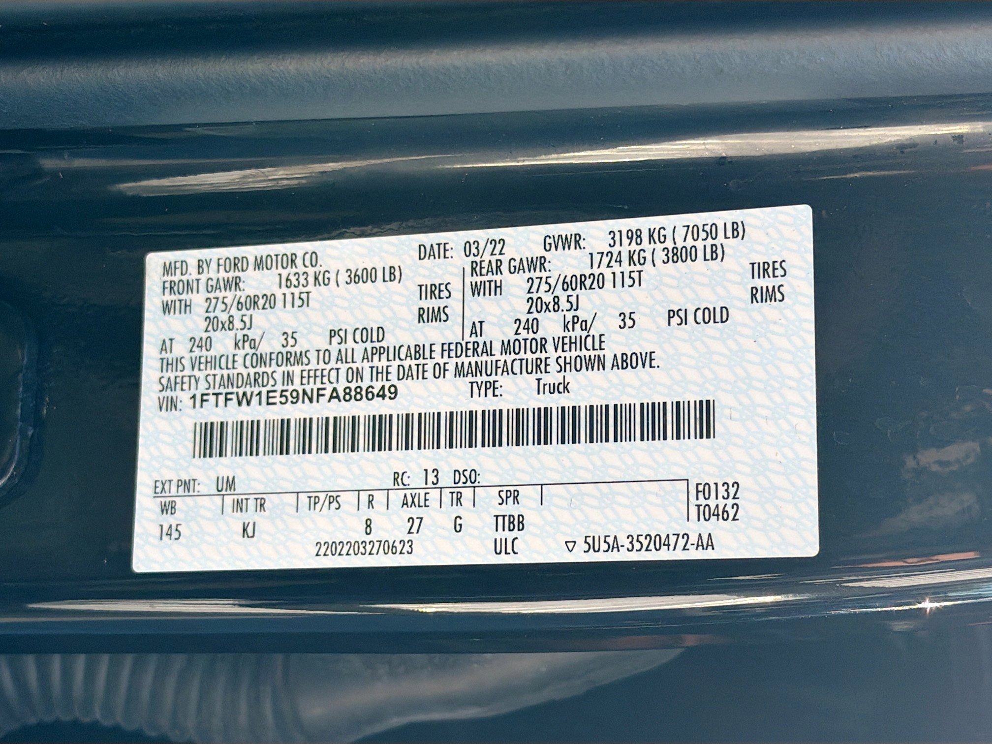 Used 2022 Ford F150 King Ranch w/ Equipment Group 601A High image 43