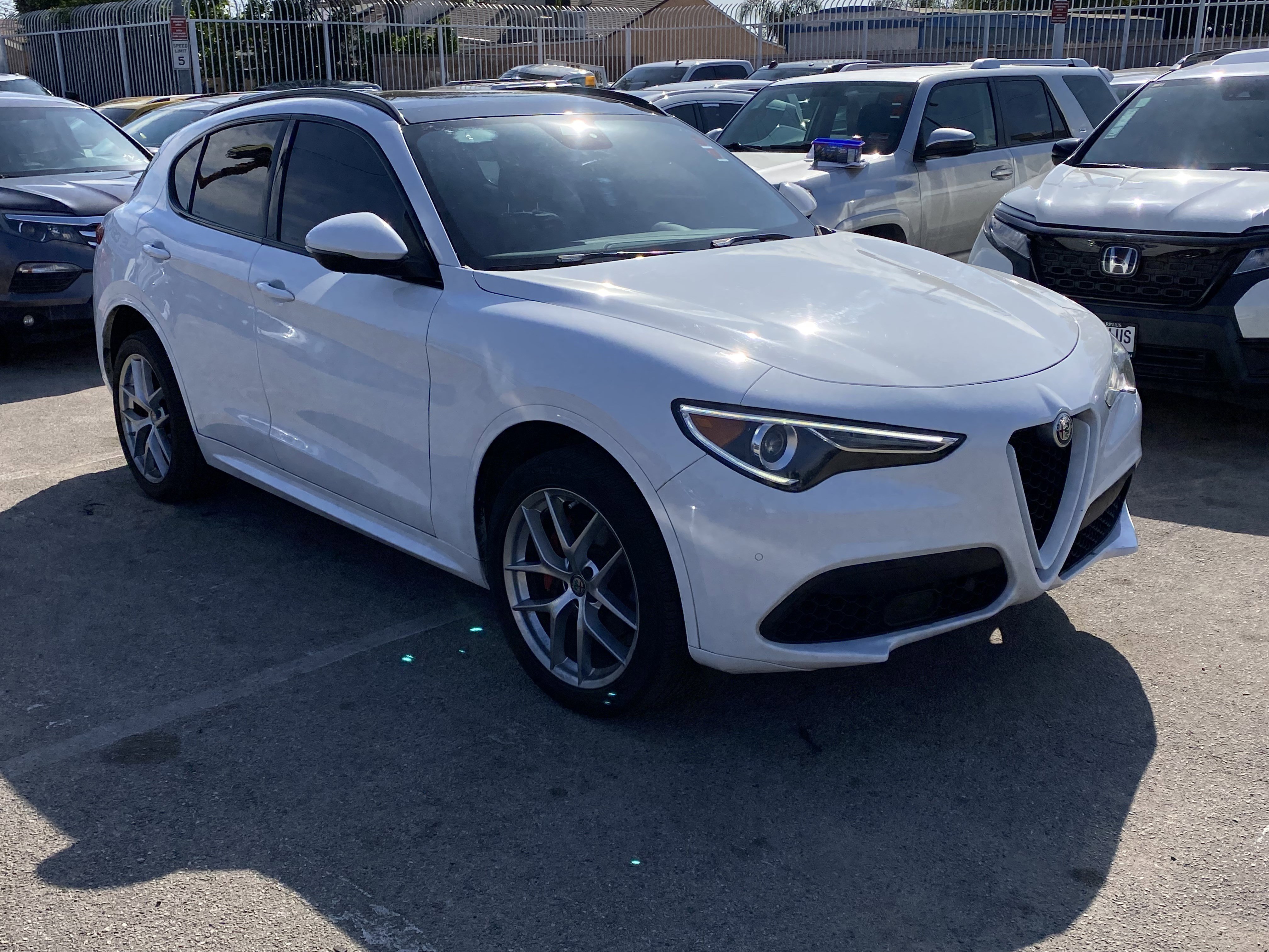 Used 2020 Alfa Romeo Stelvio Ti Sport w/ Quick Order Package 22S Sport image 8