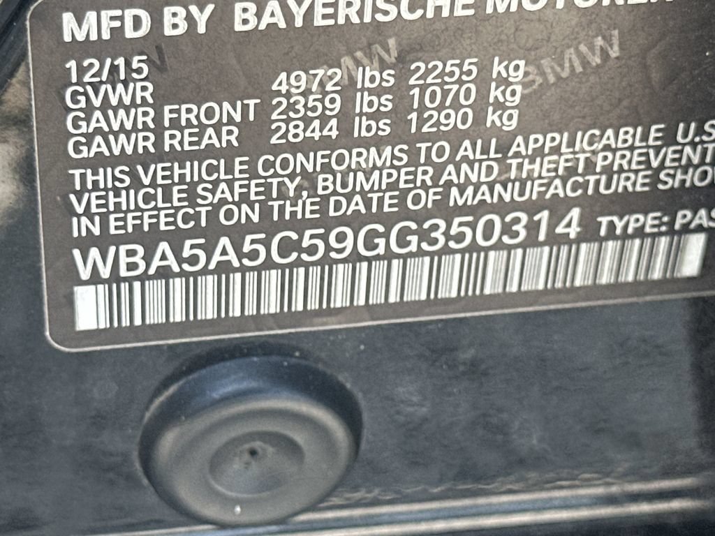 Used 2016 BMW 528i Sedan RWD image 33