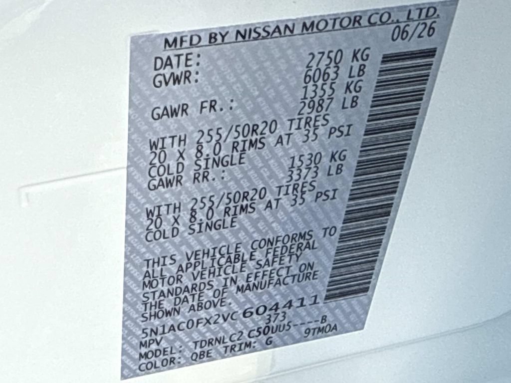 New 2027 INFINITI QX65 Sport w/ Cargo Package AWD/4WD image 30