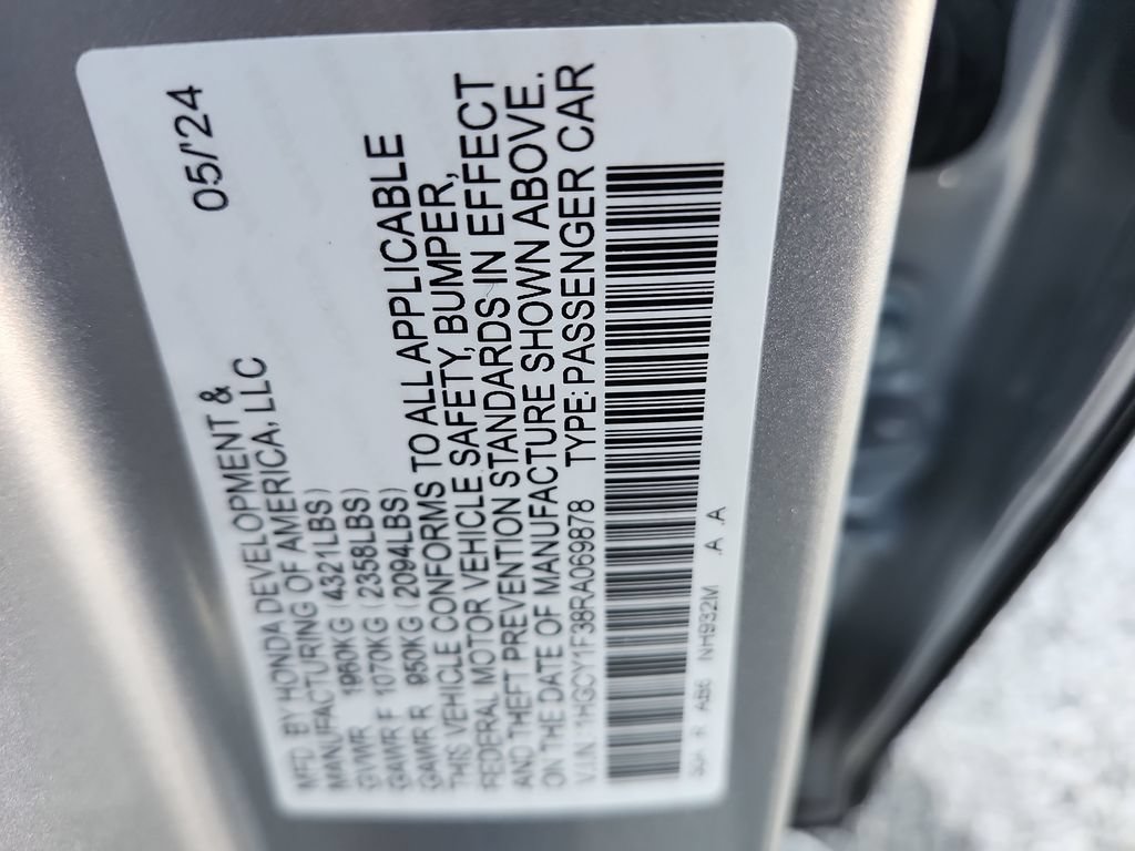 Certified 2024 Honda Accord EX image 33