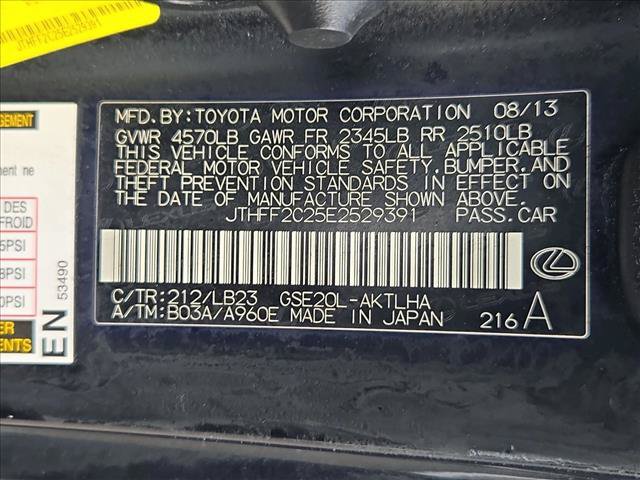 Used 2014 Lexus IS 250C w/ F-Sport Package w/as Tires RWD image 25