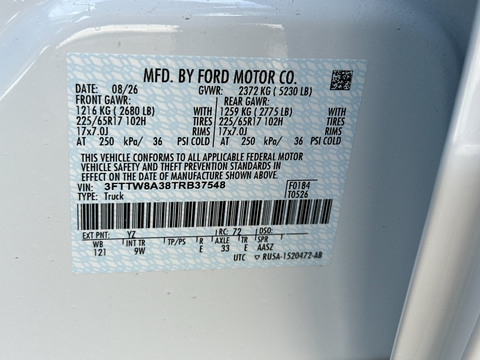 New 2026 Ford Maverick XL FWD image 26