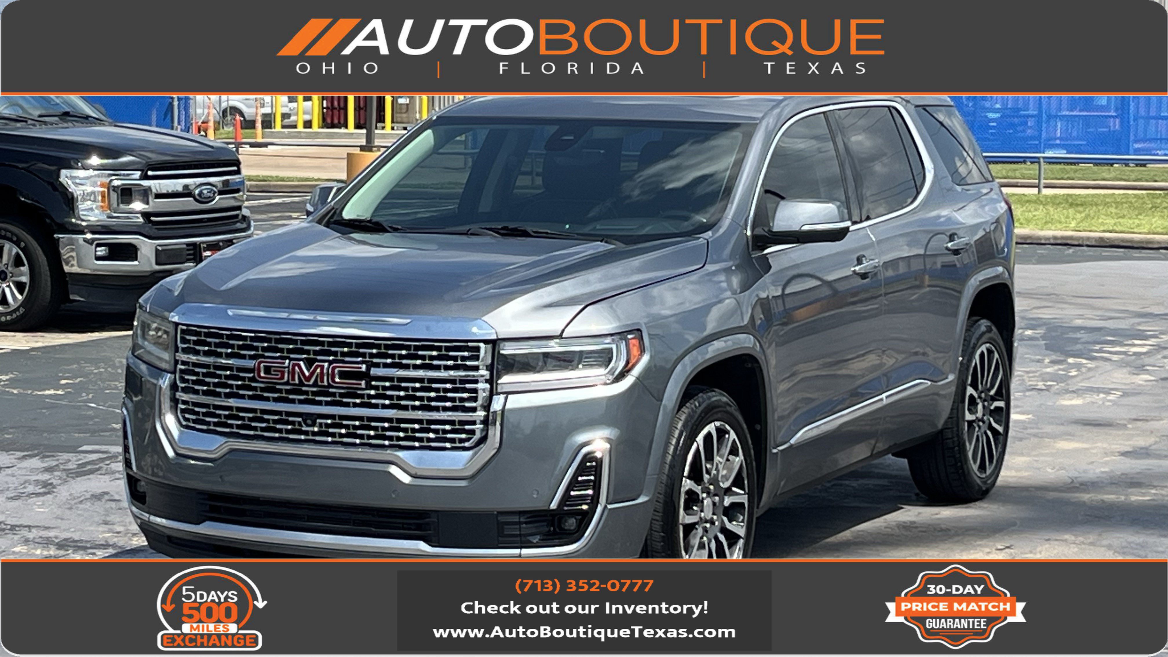 Used 2020 GMC Acadia Denali w/ Technology Package