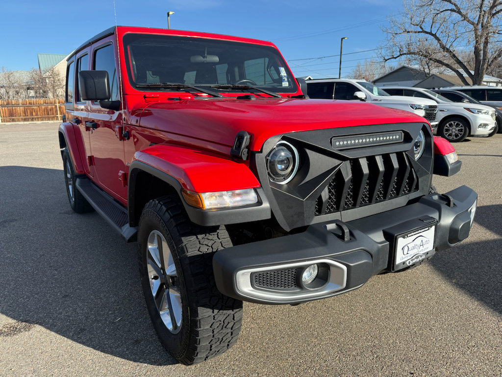 Used 2021 Jeep Wrangler Unlimited Sahara AWD/4WD image 4