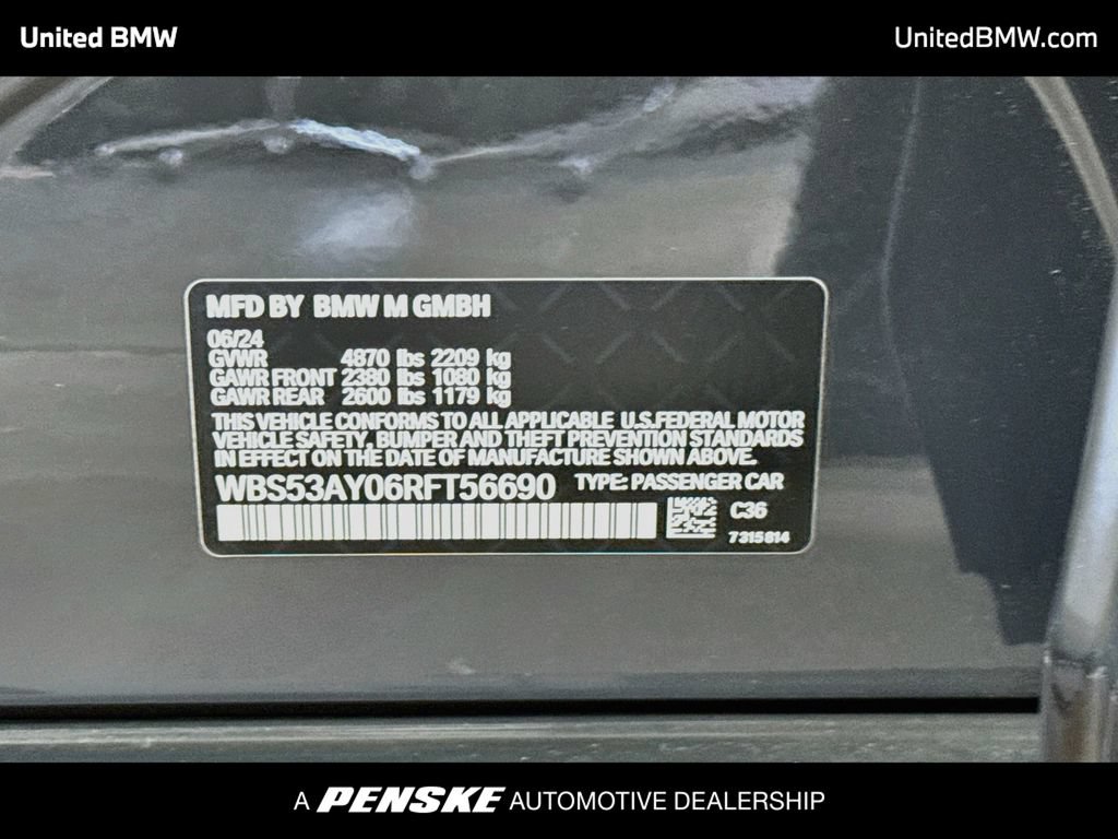 Used 2024 BMW M3 RWD image 15